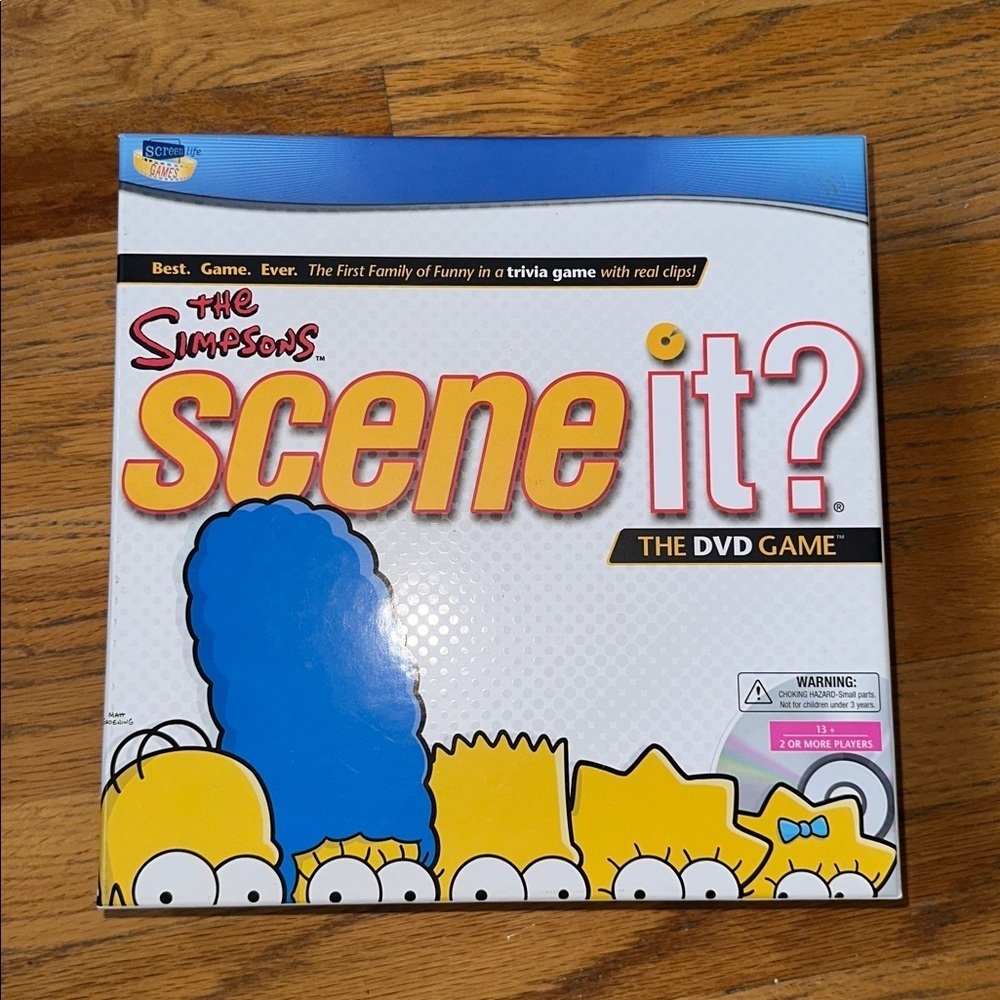 Simpsons Scene It? Board Game